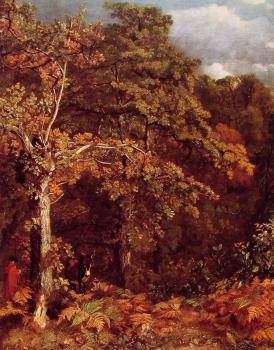 John Constable : Wooded Landscape